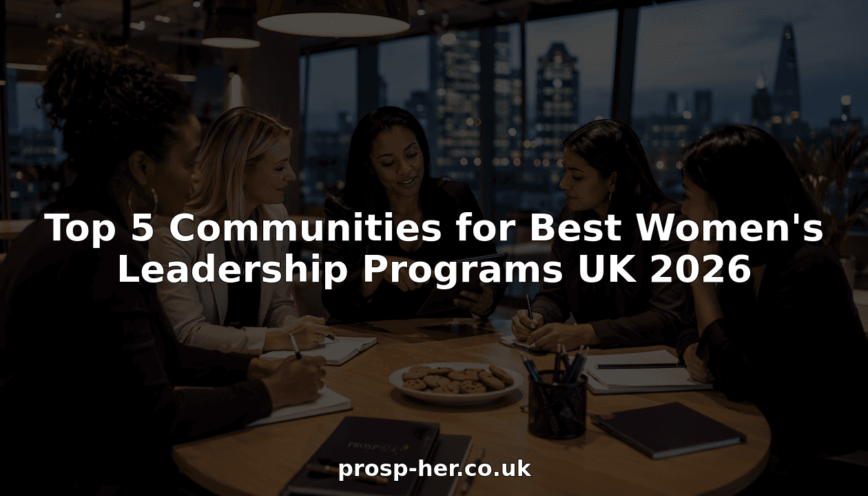Top 5 Communities for Best Women's Leadership Programs UK 2026