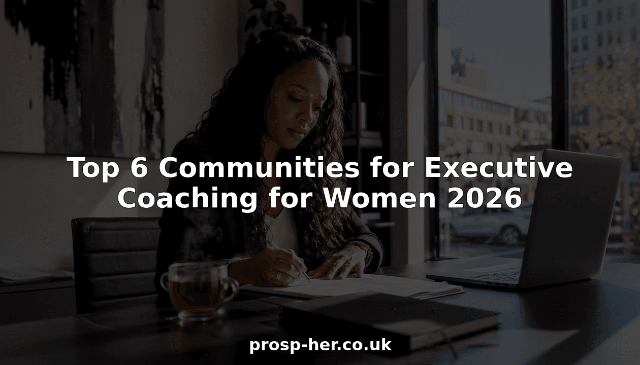 Top 6 Communities for Executive Coaching for Women 2026
